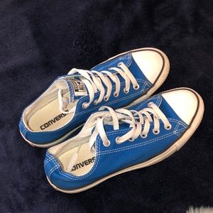Blue converse